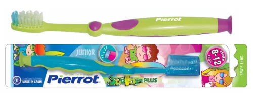 Bàn Chải Đánh Răng Pierrot Plus Siêu Mềm Cho Trẻ Em
